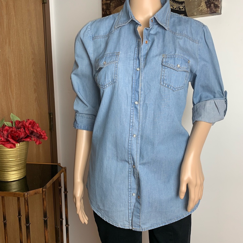 🎀Fashionwebb Women’s Demin Shirt🎀